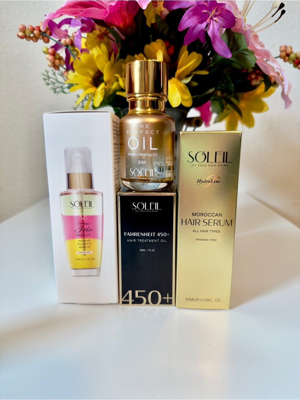 SOLEIL Professional Moroccan & 24K Hair Care Set - Picture 6 of 9